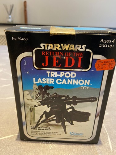 Vintage star wars misb tripod - star,