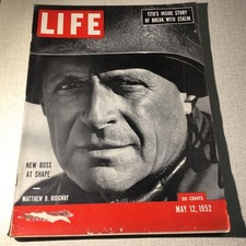 LIFE MAGAZINE.  May 12, 1952