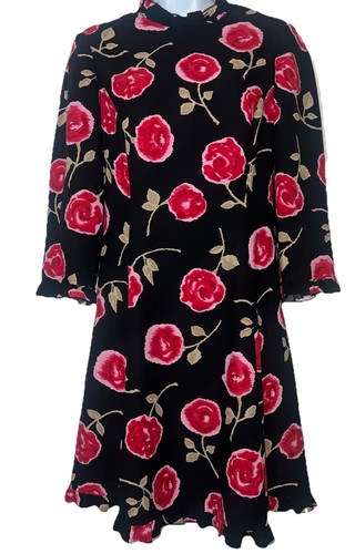 Kate spade black red - red, floral
