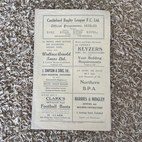 1952 rugby league - rugby, football