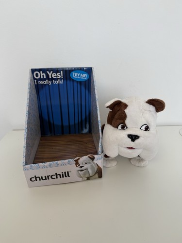 Churchill talking plush - plush, dog