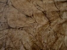 Brown tie dye patterned Supple leather 1.4mm 10" x 17.5"  BR284