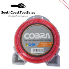Cobra 2.0mm Premium Nylon Strimmer Line 15m Length Trimmer Wire Cord SL20M15