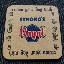 Strongs beer Mat. uk Cat No