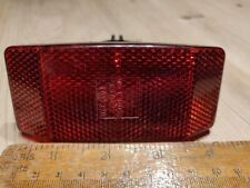 Bicycle Oblong  Rear Reflector Collar  & nut,Press Button To Slide On & Off Pole