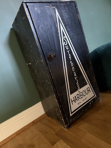Vintage advertising cupboard - vintage,