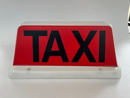 Vintage taxi roof sign - roof, |
