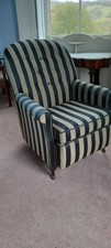 Arm Chair, Reupholstered In