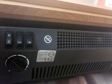 Adam Monet Fireplace Suite in Oak with Electric Fire, 23 Inch