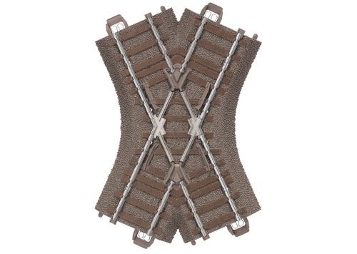 Trix track short crossing - c,