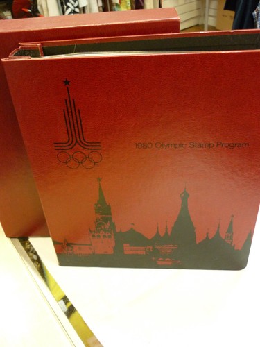 1980 olympic stamp program - stamp,