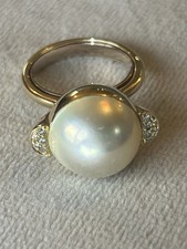 Bespoke 18ct Gold Mabe Pearl