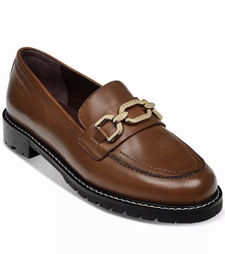 Radley brown leather loafers - radley,