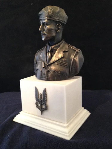Cold cast bronze - cast, bust