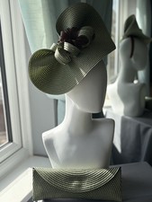 Stunning olive green hatinator