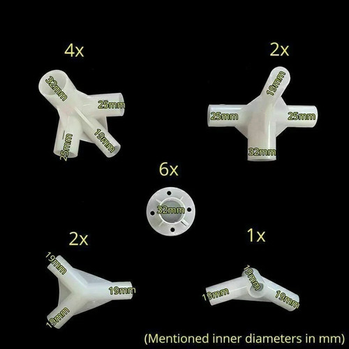 3x3m gazebo spare parts corner - 3x3m,