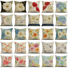 Retro Poppy Floral Throw