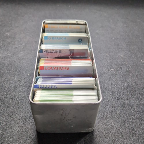 James bond 007 spy - file, cards
