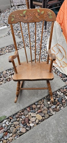 Vintage child chair - chair, rocking