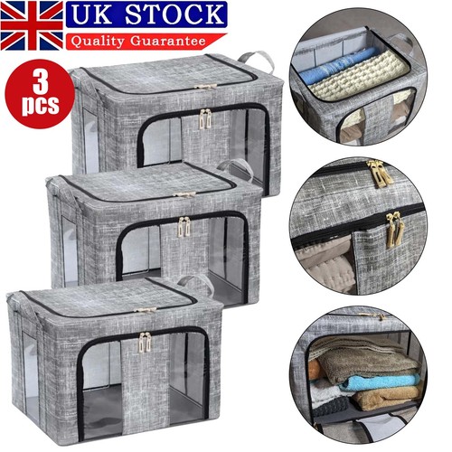 3pcs 66l folding - 3pcs, storage