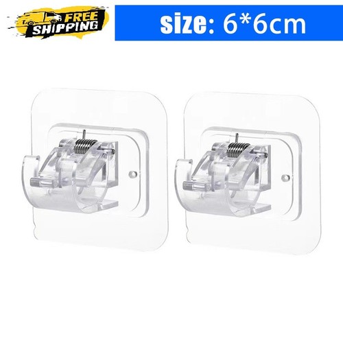 Self adhesive curtain rod - self,