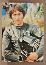 Post Card Ron Haslam JPS Norton