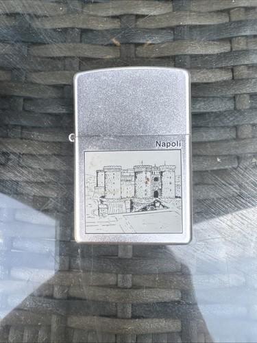 Zippo lighter with napoli logo - zippo,