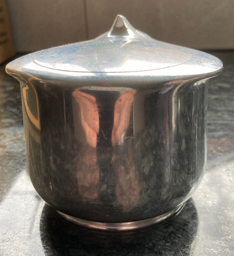 Vintage picquot lidded sugar - vintage,