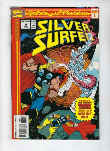 Silver surfer 86 marvel - silver,
