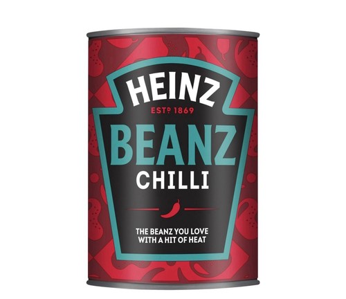 Heinz baked beans - heinz, fiery