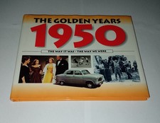The Golden Years 1950 Book Birthday Gift Present Idea 1950s News Memorabilia 
