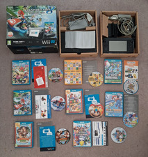 Nintendo Wii U Mario Kart Premium Pack 32GB Boxed Console & 8 Mario Game Bundle