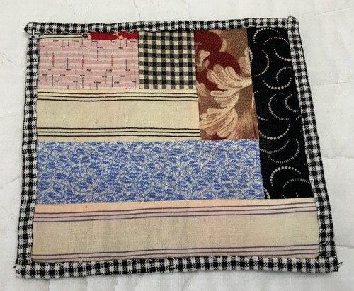 Vintage patchwork quilt table - patchwork,