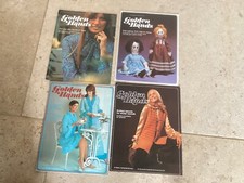 Vintage Retro Golden Hands Magazine Parts 56, 64, 27, 40 From 1972