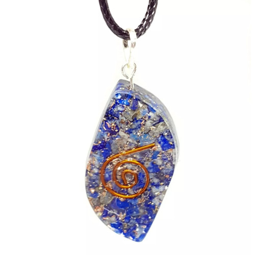 Lapis lazuli pendant gemstone - pendant,