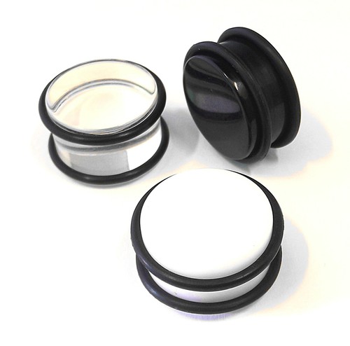 Pair flesh ear body pmma - ear,