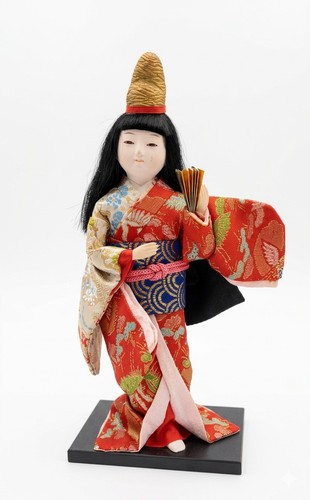 Japanese oriental kabuki doll - japanese,