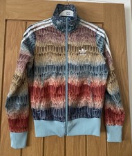 Adidas Originals Jacket Trefoil Track Zip Up Retro Athletic 80s Style ~ Size 8