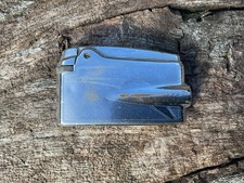 Vintage Ronson Varaflame Gas Lighter Chrome 