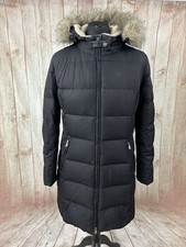 Lauren Ralph Lauren Winter Coat Womens Large Puffer Down Hooded Faux Fur Parka