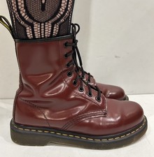 Dr Martens Doc 1460 Cherry Red