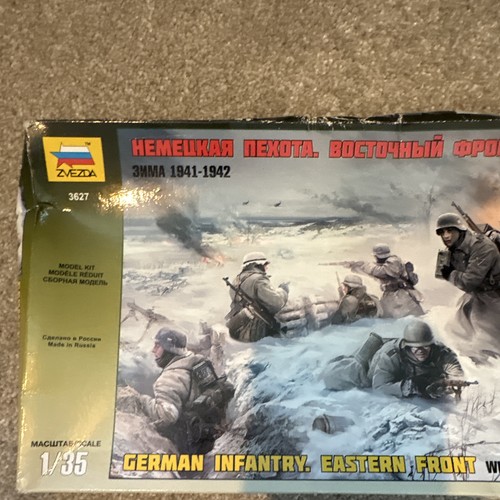 Zvezda german infantry - 1:35,