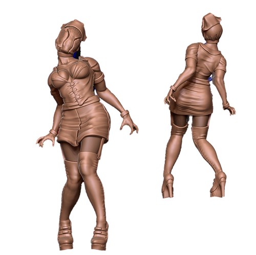 Grimdark nurse zombie - grimdark,