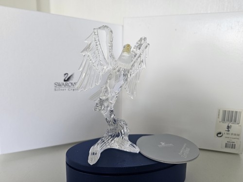 Swarovski crystal feathered - crystal,