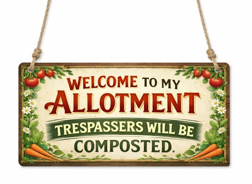 Welcome my allotment - to,