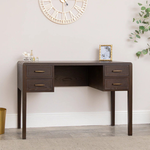 Dark wood drawer dressing - dark, 4