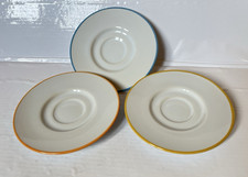 Rayware saucers x 3 Vintage
