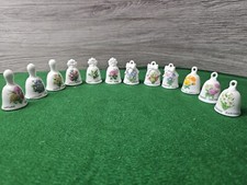 porcelain bell bell flowers roses January To December  Full Set