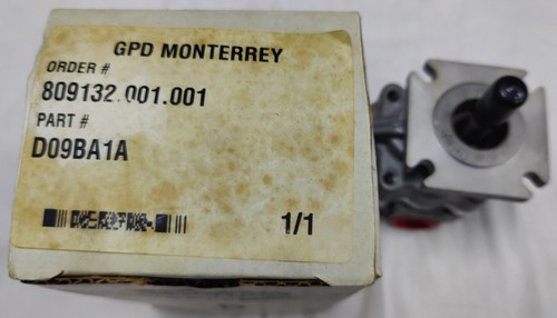 Parker d09ba1a gear - ph, pump