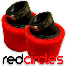 TWIN PACK 40mm RED ANGLED PIT